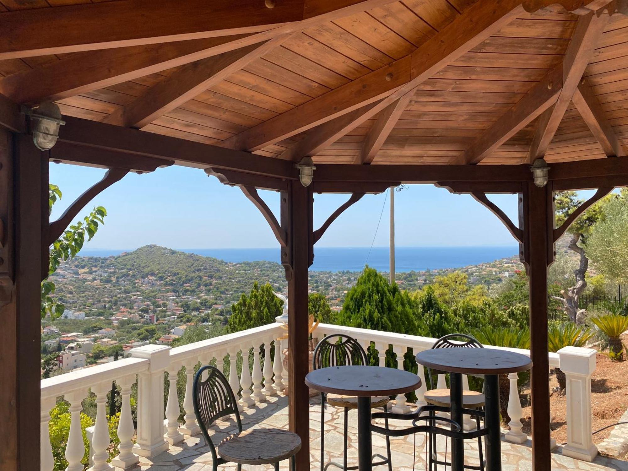 Eagles Nest Villa Athenian Riviera In Aghia Marina Near Lagonisi, Next To The Beach Close To Athens Airport Agia Marina  Exterior photo