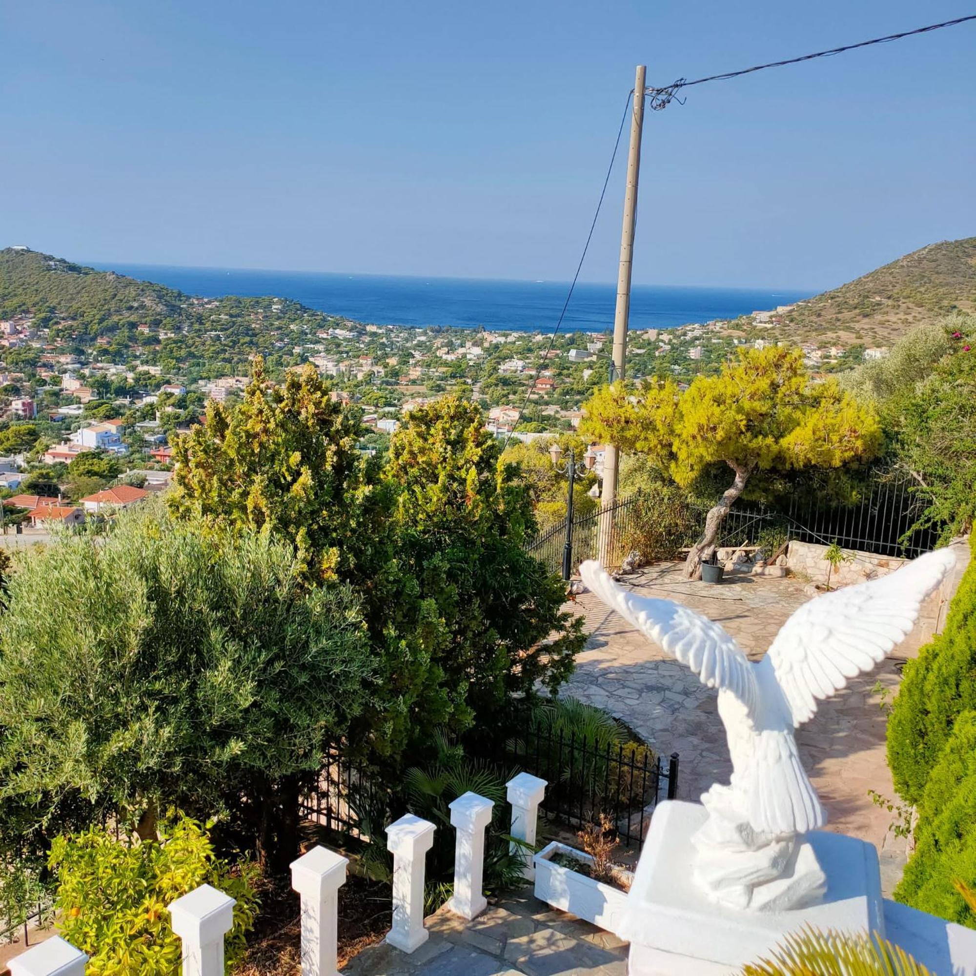 Eagles Nest Villa Athenian Riviera In Aghia Marina Near Lagonisi, Next To The Beach Close To Athens Airport Agia Marina  Exterior photo